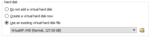 صورة لـ كيفية الحصول على Windows XP مجانًا من Microsoft ، بشكل قانوني | Windows_XP_Mode_Select_Virtual_Hard_Disc-mctUtPfs-DzTechs