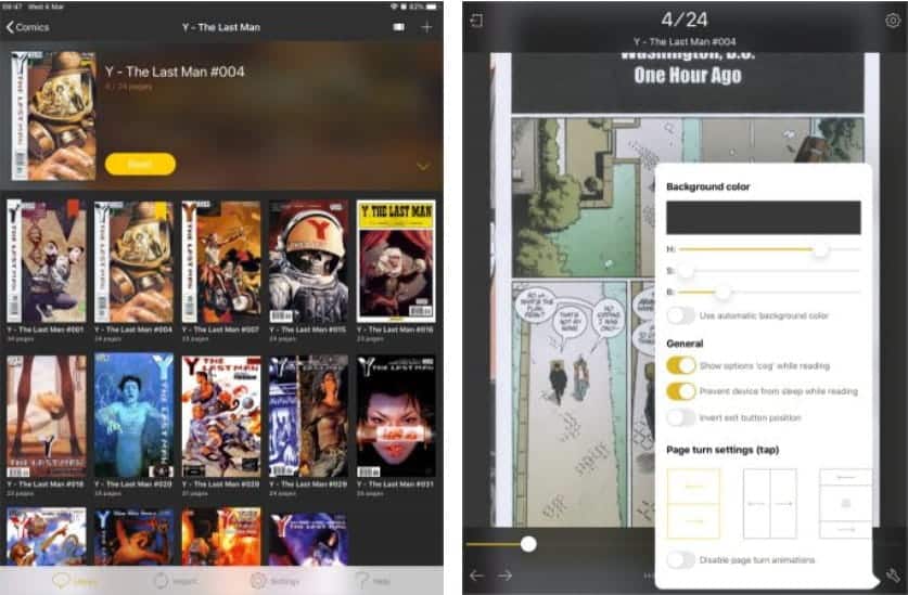 صورة لـ أفضل التطبيقات لقراءة القصص المصورة على iPad | YACReader-mEhkBPfs-DzTechs