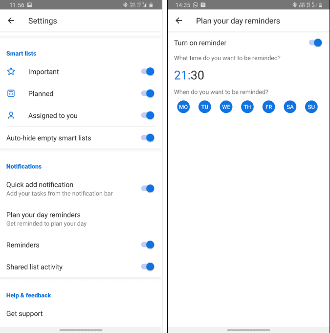 صورة لـ أفضل النصائح والحيل على Microsoft To-Do لإدارة المهام بشكل أفضل | add_daily_reminders_to_plan_your_day-oevkHPfs-DzTechs
