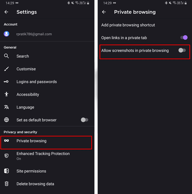 صورة لـ أفضل النصائح والحيل لـ Firefox على Android | allow_screenshots_in_private_mode-ZpHpxcgs-DzTechs