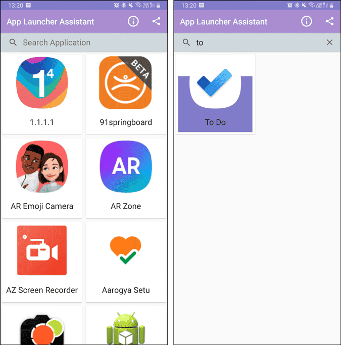 صورة لـ إعادة تعيين إيماءة مساعد Google لفتح أي تطبيق بشكل سري | app_launcher_assistant_google-nM6lWegs-DzTechs