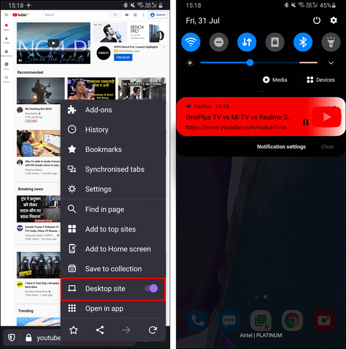 صورة لـ أفضل النصائح والحيل لـ Firefox على Android | background_video_playback_desktop_site-AJmpxcgs-DzTechs