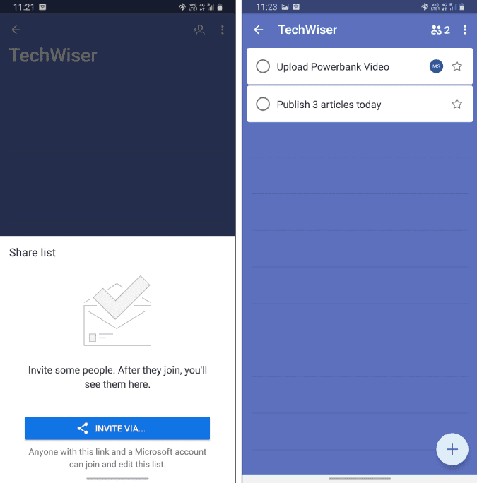 صورة لـ أفضل النصائح والحيل على Microsoft To-Do لإدارة المهام بشكل أفضل | collaborate_with_others_on_microsoft_to_do-NkvkHPfs-DzTechs