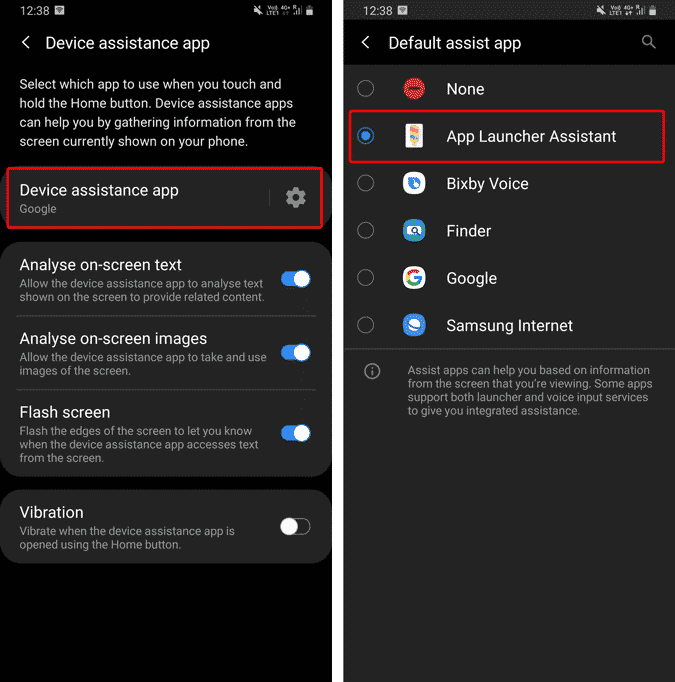 صورة لـ إعادة تعيين إيماءة مساعد Google لفتح أي تطبيق بشكل سري | default_assistance_app-dj7lWegs-DzTechs