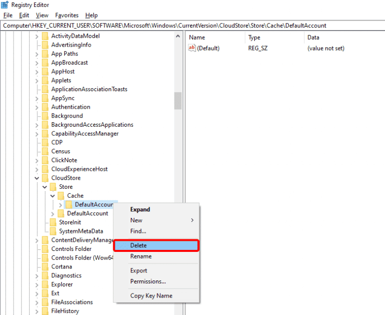 صورة لـ أفضل تخصيصات قائمة ابدأ لنظام التشغيل Windows 10 | delete_default_key_reset_start_menu_768x629-6aqoUbgs-DzTechs