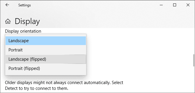 صورة لـ أفضل الأفكار العملية للمُزاح من خلال التعديل على كمبيوتر صديقك | display_orientation_670x322-FKNNBOfs-DzTechs