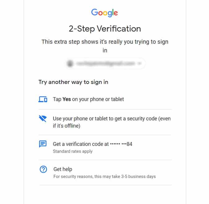صورة لـ كيفية الوصول إلى حسابك على Google بدون رمز التحقق عند تمكين المُصادقة الثُنائية | dsdgfngfngh-n3w5tPfs-DzTechs