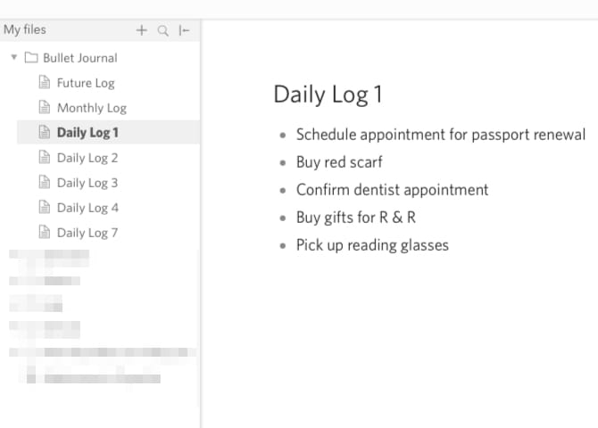 صورة لـ أفضل تطبيقات Bullet Journal لإنشاء المُذكرات النقطية اليومية بدون جهد | dynalist-Q36MGNfs-DzTechs