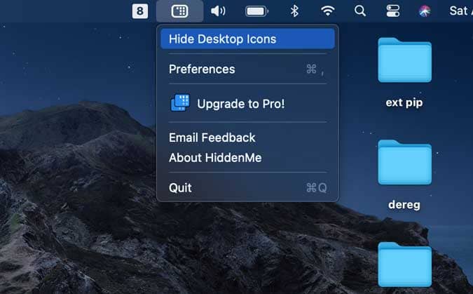 صورة لـ أفضل تطبيقات شريط القائمة لنظام التشغيل macOS التي يجب أن تستخدمها | hiddenme-jrAGRcgs-DzTechs