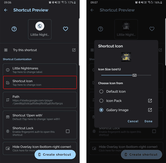 صورة لـ كيفية إضافة اختصارات ألعاب Stadia على شاشة Android الرئيسية | icon-YxplUbgs-DzTechs