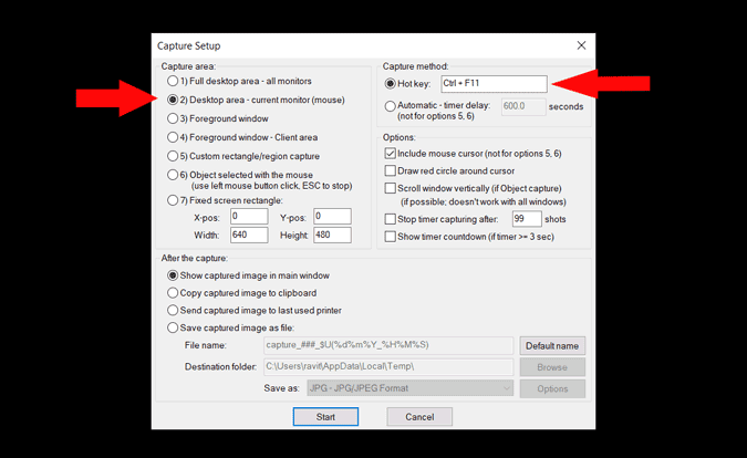 صورة لـ كيفية التقاط لقطة شاشة مع تضمين مؤشر الماوس على Windows 10 | irfan_view-nVOJAcgs-DzTechs