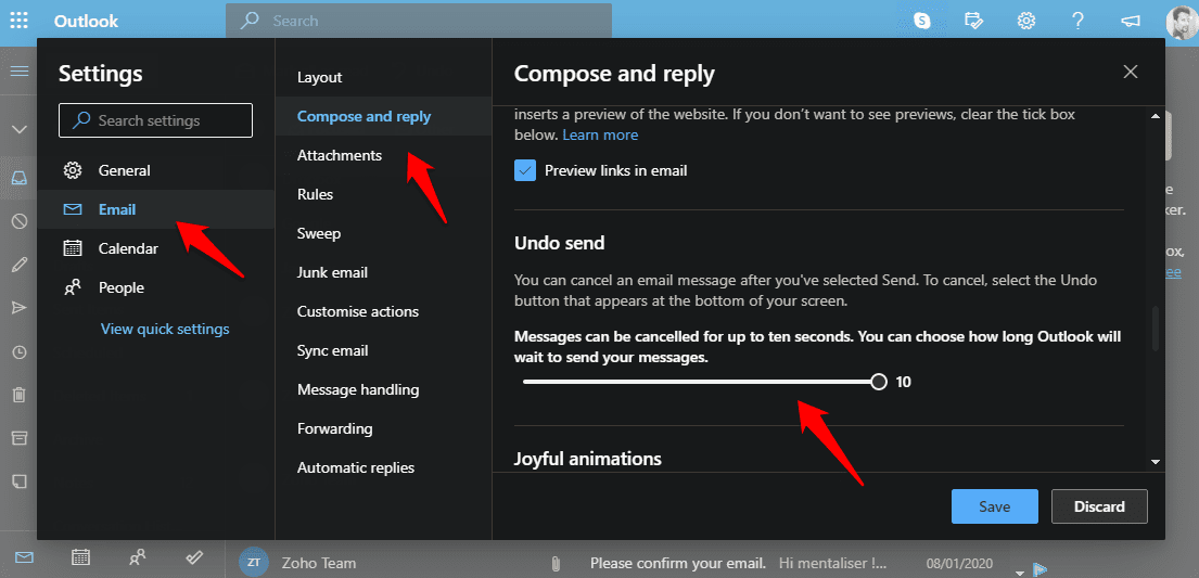 صورة لـ أفضل النصائح والحيل لتطبيق الويب Microsoft Outlook | microsoft-outlook-tips-and-tricks-3-DzTechs