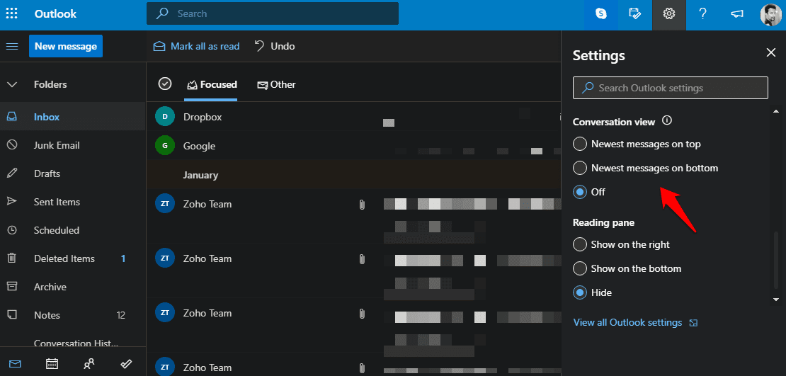 صورة لـ أفضل النصائح والحيل لتطبيق الويب Microsoft Outlook | microsoft-outlook-tips-and-tricks-4-DzTechs