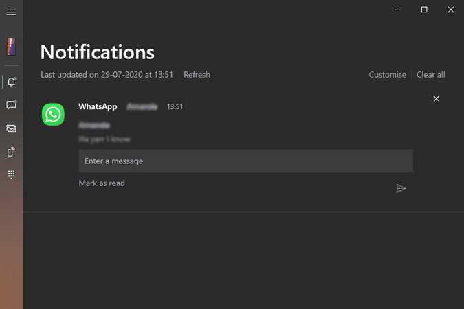 صورة لـ الميزات المخفية والنصائح والحيل على Your Phone Companion | notifications_in_your_phone_app-meb8ocgs-DzTechs