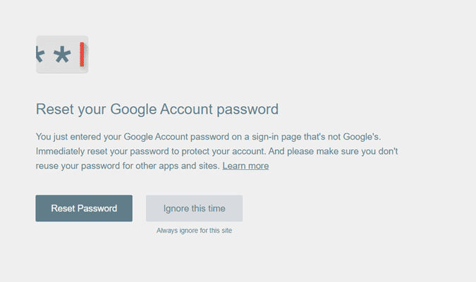 صورة لـ كيفية تأمين وحماية متصفح Google Chrome | password_alert-hwlTocgs-DzTechs