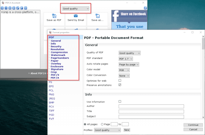 صورة لـ أفضل الأدوات التي تُوفر وظيفة الطباعة إلى PDF لـ Windows | pdf24_multipurpose_pdf_tool-ADX8rOfs-DzTechs