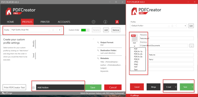 صورة لـ أفضل الأدوات التي تُوفر وظيفة الطباعة إلى PDF لـ Windows | pdfcreator_pdf_printer_tool-40X8rOfs-DzTechs