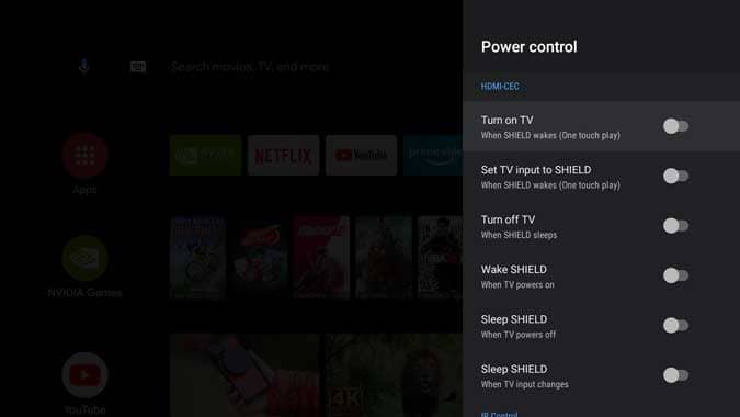 صورة لـ نصائح وحيل وميزات Nvidia 2019 SHIELD TV | power_control-xyfYregs-DzTechs