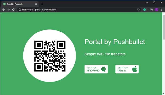 صورة لـ أفضل تطبيقات مشاركة الملفات بين نظام Android و Windows | pushbullet_web_app-uT897Ofs-DzTechs