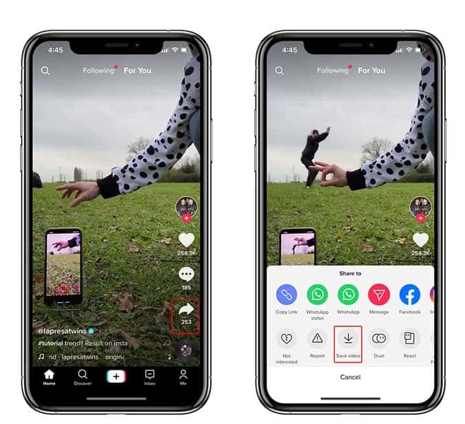 صورة لـ أفضل النصائح والحيل على TikTok التي يجب أن يعرفها كل المستخدمين الجدد | save_video-2kRfiPfs-DzTechs
