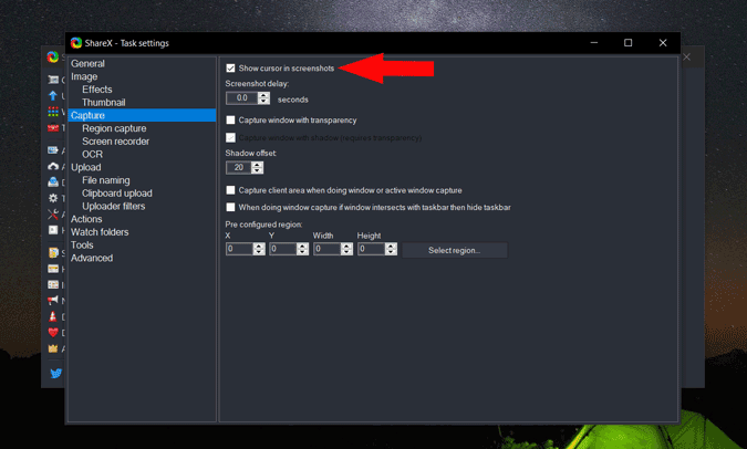 صورة لـ كيفية التقاط لقطة شاشة مع تضمين مؤشر الماوس على Windows 10 | show_cursor-sktJAcgs-DzTechs