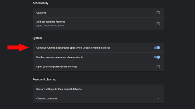 صورة لـ كيفية تأمين وحماية متصفح Google Chrome | stop_running_background_apps-qFmTocgs-DzTechs