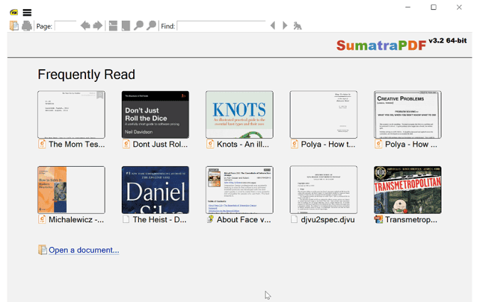صورة لـ أفضل تطبيقات قراءة الكتب الإلكترونية وملفات PDF لنظام التشغيل Windows | sumatra_670x424-T2FBtQfs-DzTechs