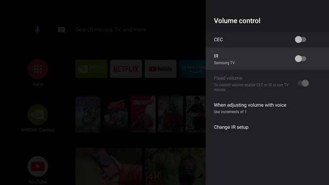 صورة لـ نصائح وحيل وميزات Nvidia 2019 SHIELD TV | volume_controls-HCfYregs-DzTechs