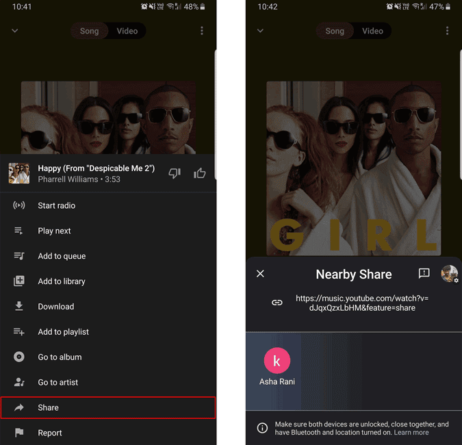 صورة لـ نصائح وحيل المشاركة عن قرب التي تجعلها تتفوق على Airdrop | youtube_music_share-VVapNcgs-DzTechs