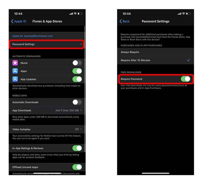 صورة لـ كيفية تعطيل Face ID للمُصادقة على عمليات الشراء في App Store؟ | 4_1-Irvy3ggs-DzTechs