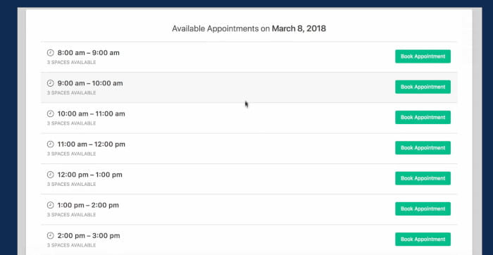 صورة لـ أفضل الإضافات لحجز المواعيد على WordPress لأتمتة عملك بالكامل | Booked-SWvXAfgs-DzTechs