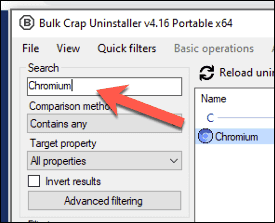صورة لـ كيفية إلغاء تثبيت متصفح Chromium على Windows 10 | Bulk-Crap-Chromium-Search-DzTechs