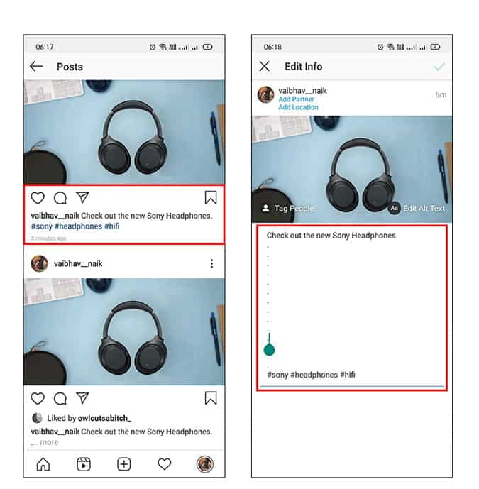 صورة لـ كيفية إخفاء علامات الهاشتاغ من منشورات وقصص Instagram | Comment_2-klau2ggs-DzTechs