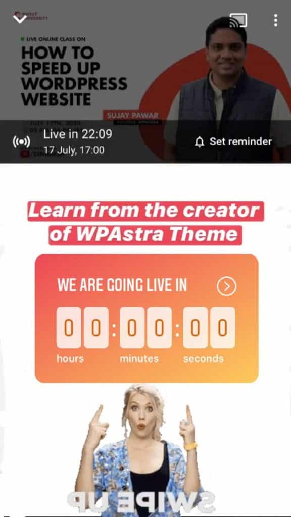 صورة لـ أفضل النصائح العملية لزيادة تفاعل Instagram وزيادة الزيارات إلى موقع الويب الخاص بك | Countdown_started_instagram_story_576x1024-JTHsmhgs-DzTechs