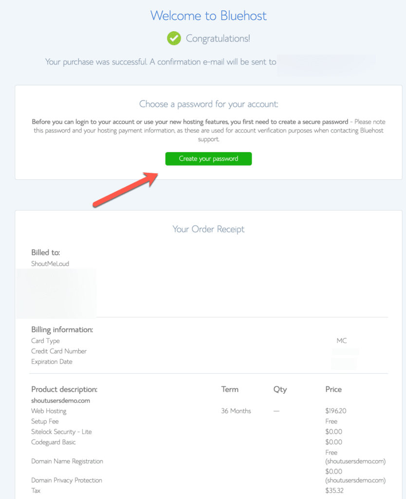 صورة لـ كيفية شراء استضافة لموقع الويب مع اسم نطاق مجاني لمدونة WordPress الخاصة بك | Create_password_for_hosting_account_834x1024-LucZmhgs-DzTechs