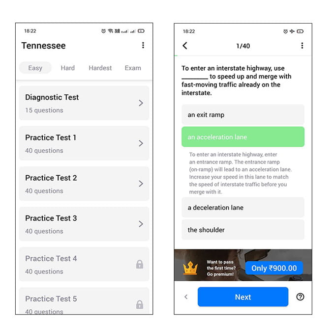 صورة لـ أفضل تطبيقات تعليم السياقة لنظامي التشغيل iOS و Android | Driving_Testt-PhTVjfgs-DzTechs
