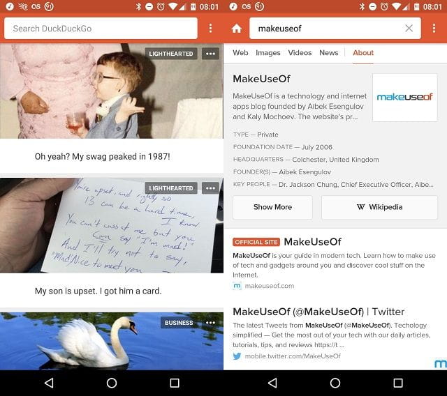 صورة لـ أفضل تطبيقات Android التي تحمي خصوصيتك وأمانك | DuckDuckGo_Screenshot-XdH5sfgs-DzTechs