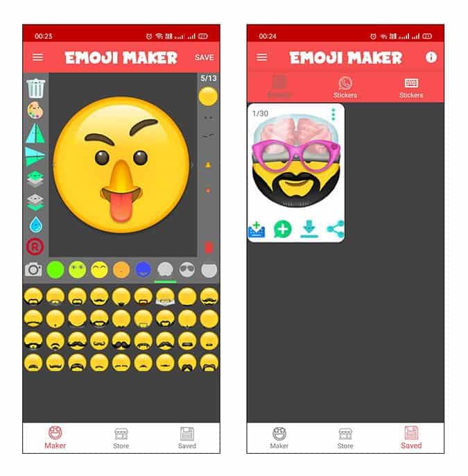 صورة لـ أفضل تطبيقات إنشاء الرموز التعبيرية لـ iOS و Android في عام 2023 | Emoji_Maker-PVnFFhgs-DzTechs