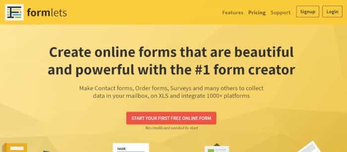 صورة لـ أفضل أدوات إنشاء النماذج عبر الإنترنت التي يجب أن تُجربها في عام 2023 | Formlets-agjFAfgs-DzTechs