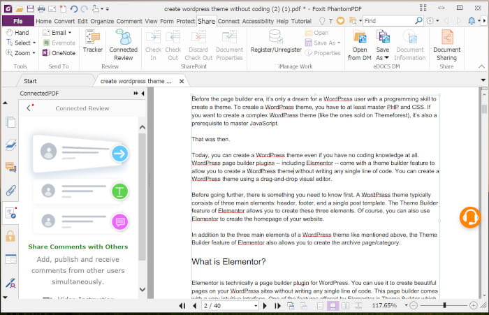 صورة لـ أفضل البدائل لـ Adobe Acrobat DC لتحرير ملفات PDF | Foxit_PhantomPDF-WSBKAfgs-DzTechs