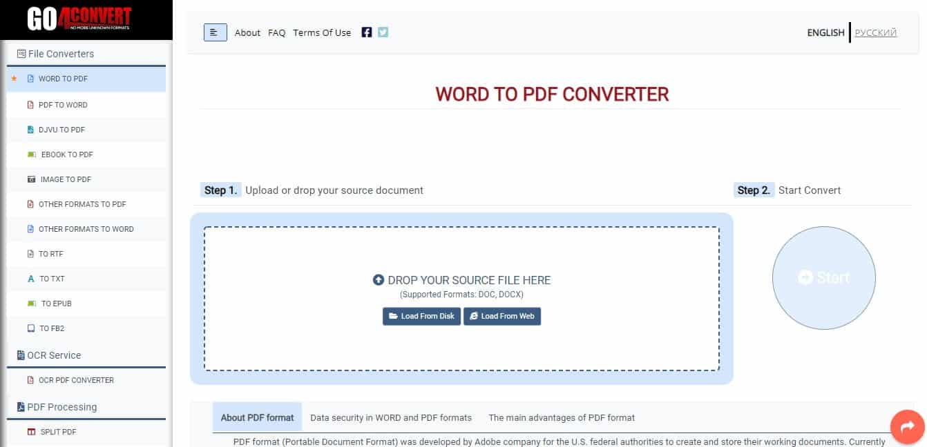 صورة لـ تحقق من أفضل أدوات تحويل ملفات PDF على الإنترنت | Go4convert-UOGtCfgs-DzTechs