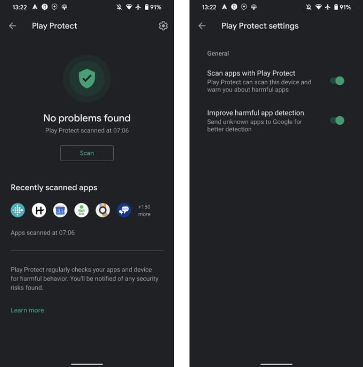 صورة لـ أفضل إعدادات Android المُضمنة لزيادة أمان جهازك | Google_Play_Protect-jwbvsfgs-DzTechs