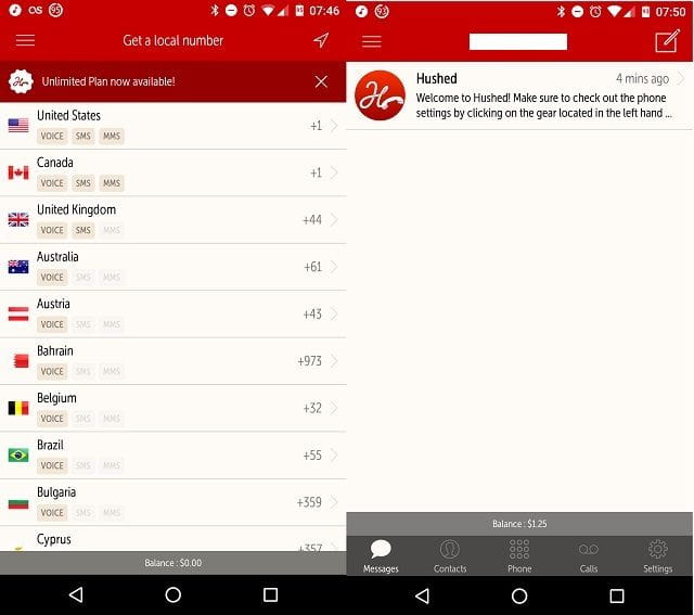 صورة لـ أفضل تطبيقات Android التي تحمي خصوصيتك وأمانك | Hushed_Screenshot-RZG5sfgs-DzTechs