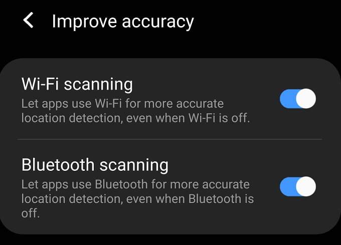 صورة لـ نظام التموضع العالمي (GPS) لا يعمل على Android؟ إليك كيفية إصلاحه | Improve-Accuracy-DzTechs