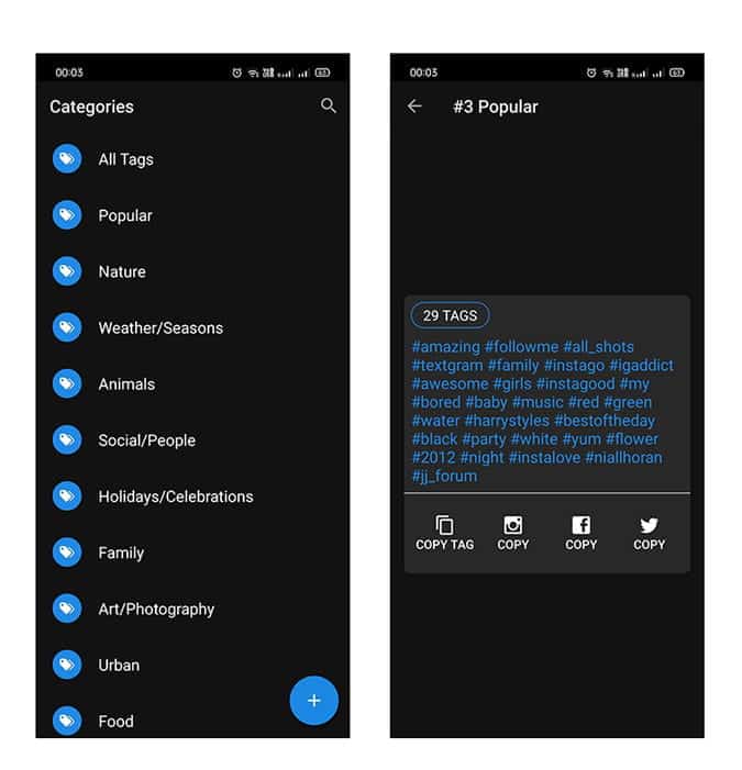 صورة لـ أفضل تطبيقات علامات الهاشتاغ لـ Instagram على أجهزة iOS و Android | Insta_1-nvzv3ggs-DzTechs