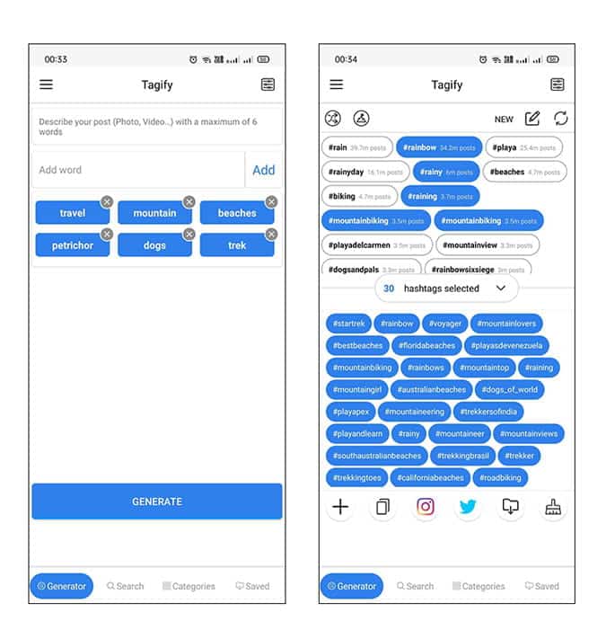 صورة لـ أفضل تطبيقات علامات الهاشتاغ لـ Instagram على أجهزة iOS و Android | Insta_2-Mzzv3ggs-DzTechs
