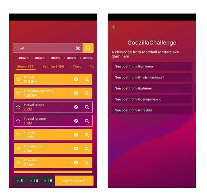 صورة لـ أفضل تطبيقات علامات الهاشتاغ لـ Instagram على أجهزة iOS و Android | Insta_4-vTzv3ggs-DzTechs