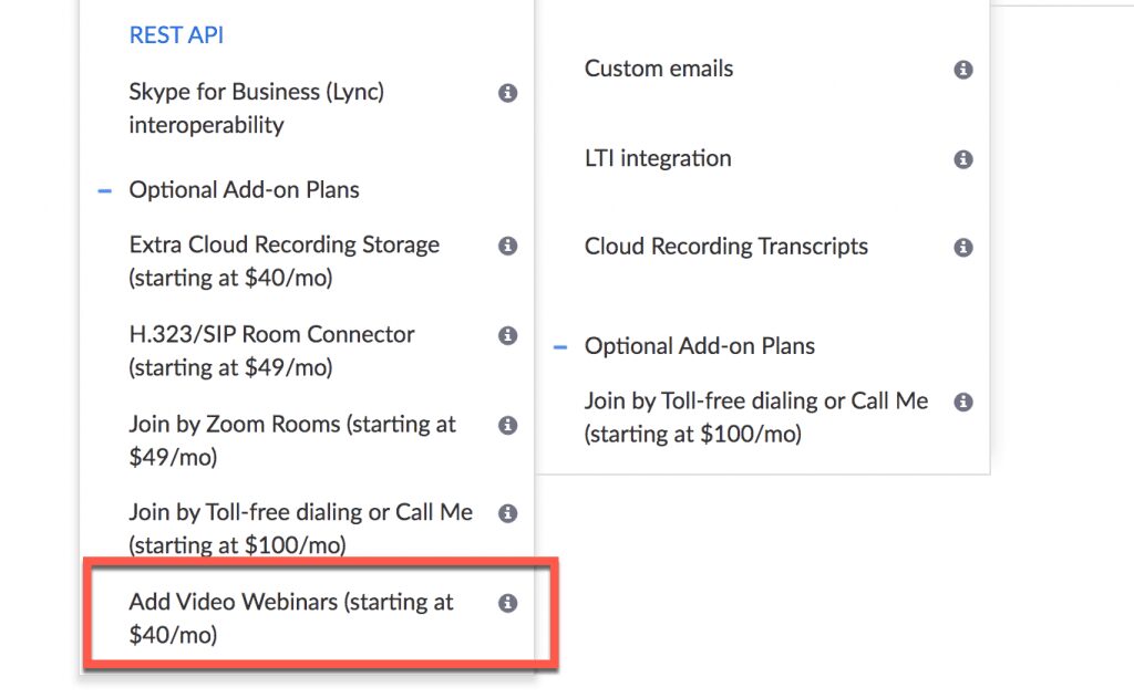 صورة لـ أفضل منصات الندوات عبر الإنترنت في 2023 – لكل ميزانية | Is-Zoom-webinar-free-1024x631-min-DzTechs