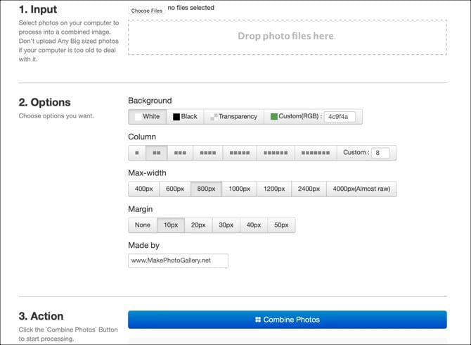 صورة لـ أفضل الأدوات المجانية على الإنترنت لدمج الصور معًا | MakePhotoGalleryCombinePhotosOnline-WcINyfgs-DzTechs
