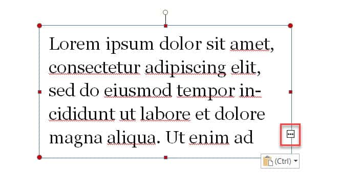 صورة لـ ما هو Microsoft Publisher؟ دليل المبتدئين | Microsoft-Publisher-Text-Box-Ellipsis-DzTechs